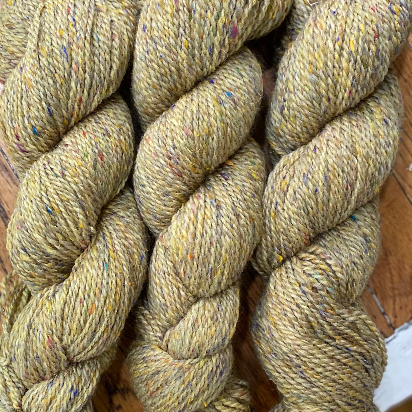 Shetland Yarn with Sari Silk - 4 oz - Pennsylvania