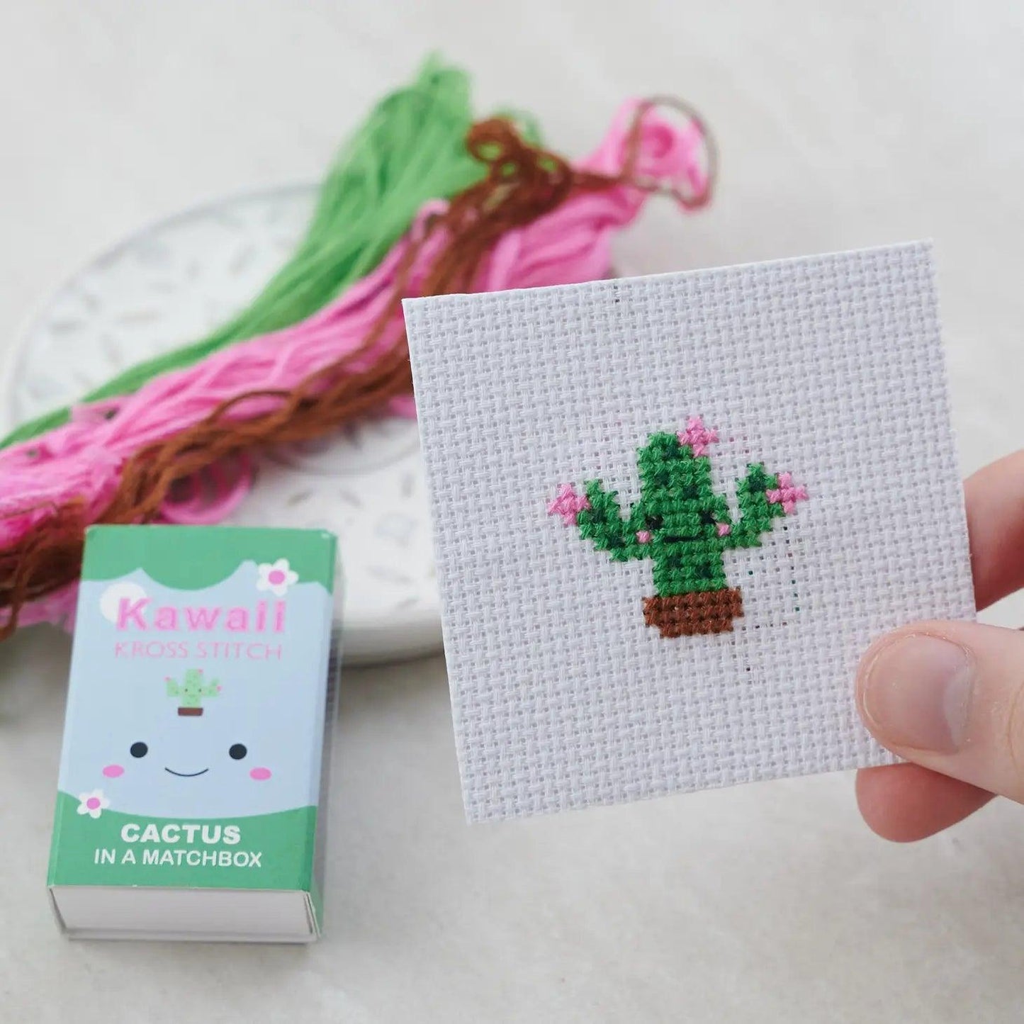 Kawaii Matchbox Cross Stitch Kits