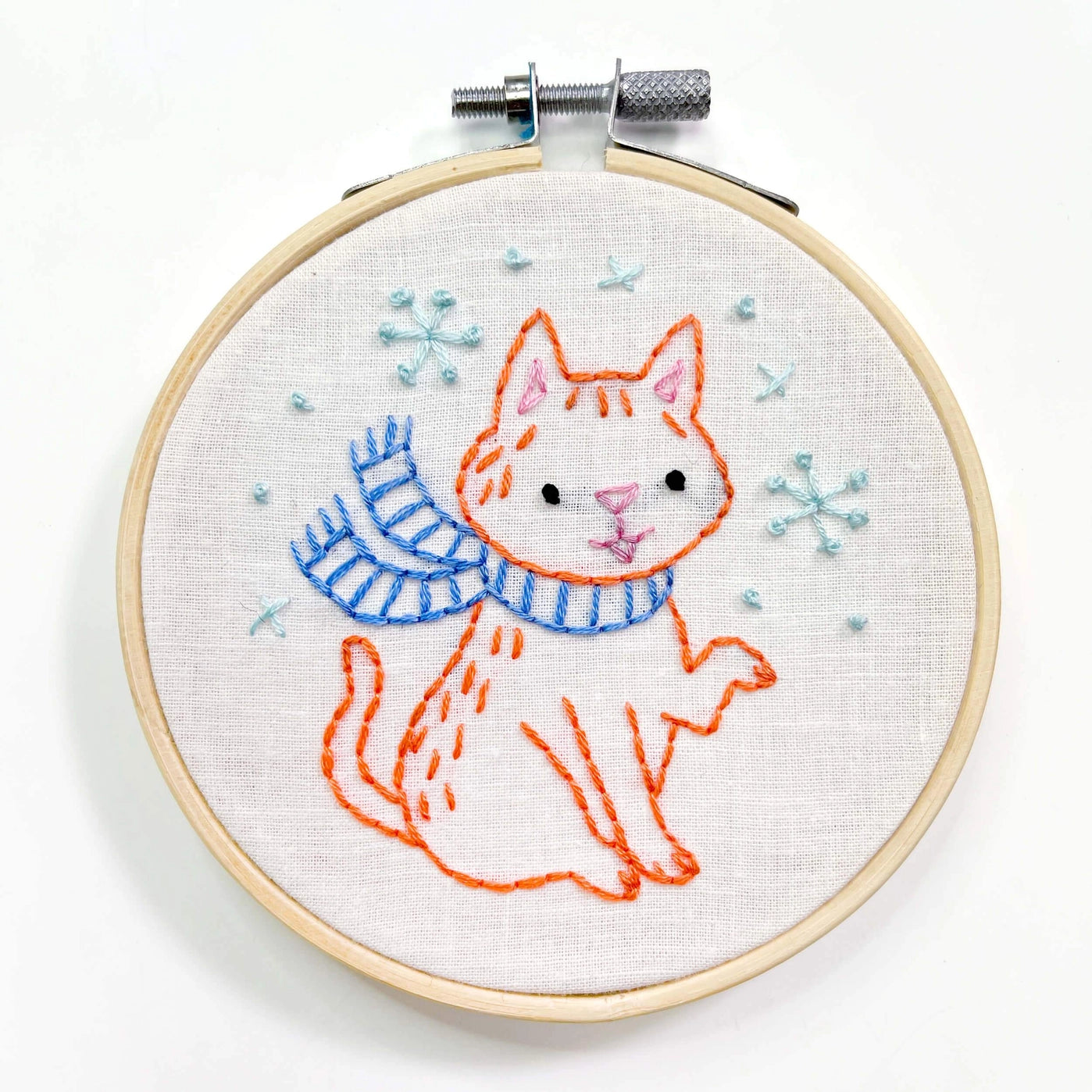 Embroidery Kits - Penguin & Fish
