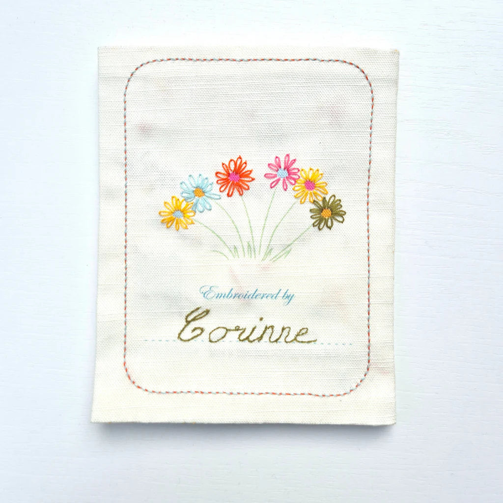 Mouse Embroidery Sampler Book - Corinne Lapierre