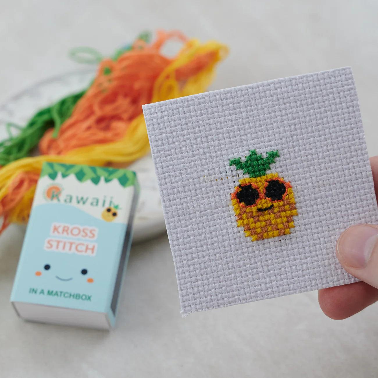 Kawaii Matchbox Cross Stitch Kits