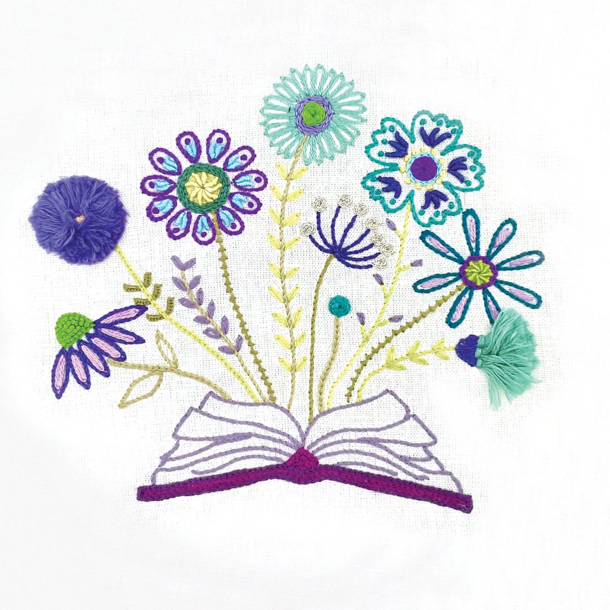 Happy Colors Collection Embroidery Kits from Un Chat dans l'Aiguille