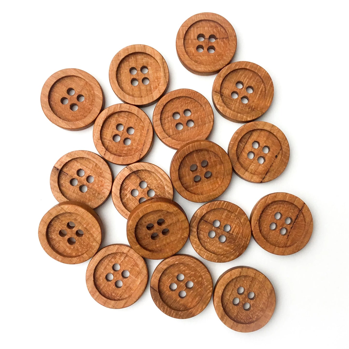Haulin’ Hoof Farm Store Polished Wood Buttons