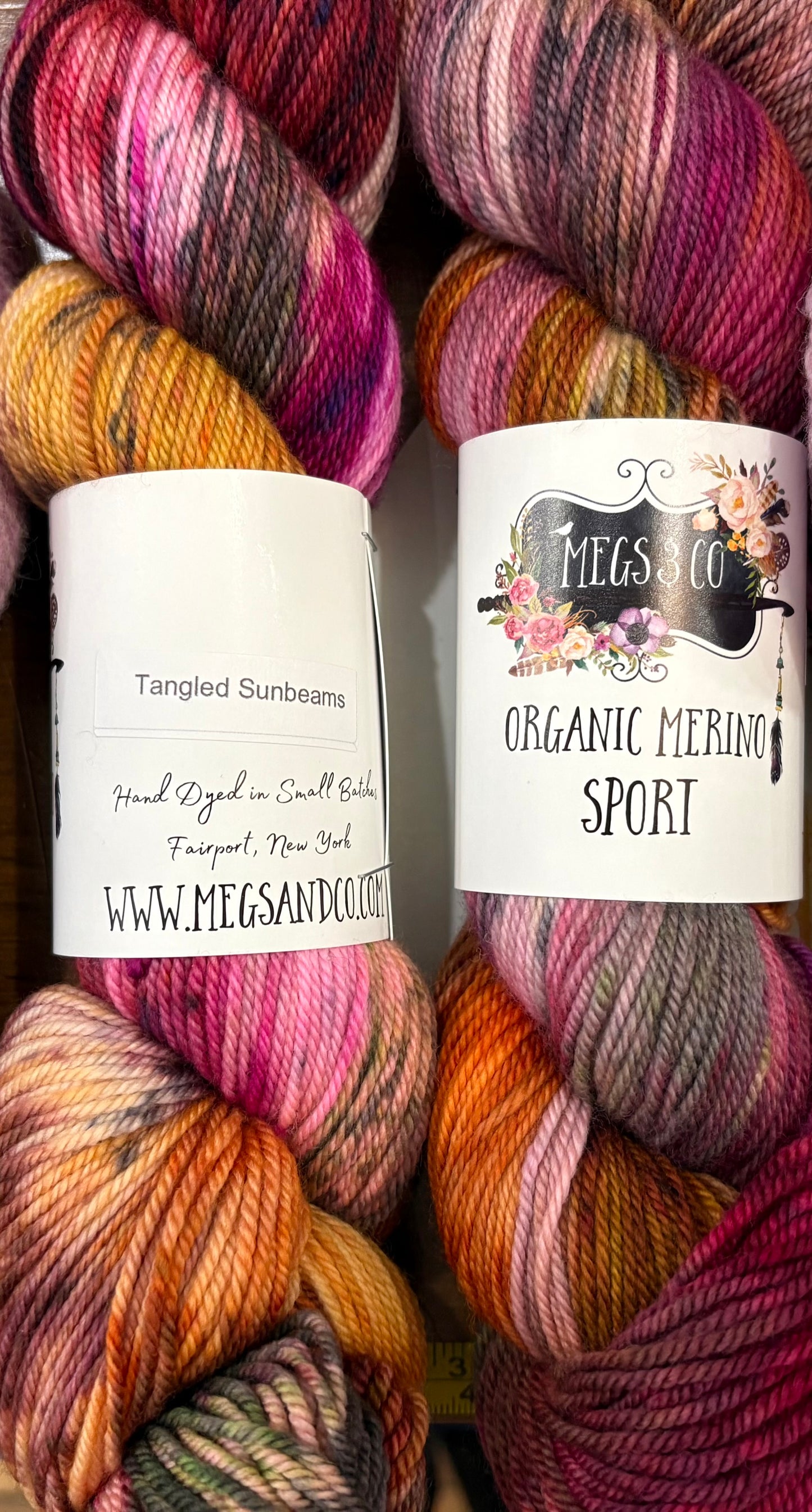 Organic Merino Sport Yarn (NY)