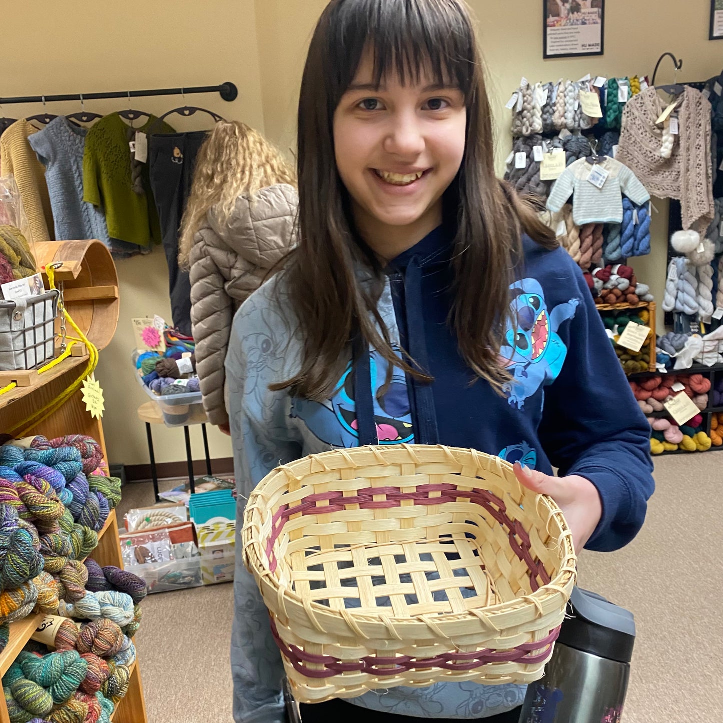 Beginner Basket Weaving Class - Napkin Basket - Oct 11, 2025
