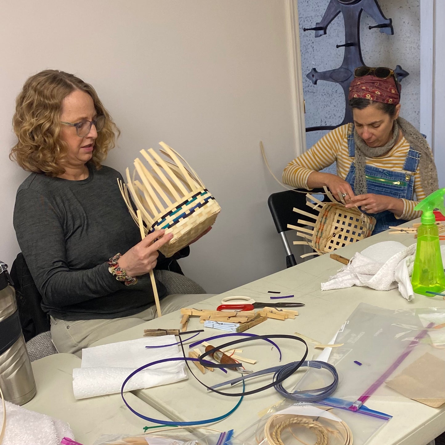 Beginner Basket Weaving Class - Napkin Basket - Oct 11, 2025