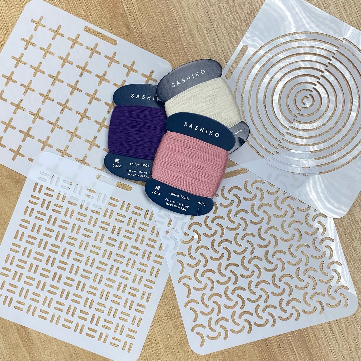 Sashiko Re-usable Stencils