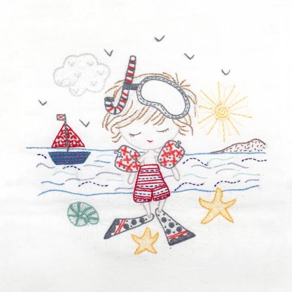 Salomé & Sacha Collection Embroidery Kits from Un Chat dans l'Aiguille