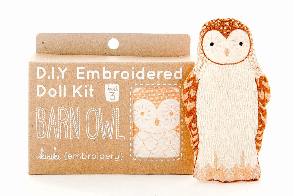 DIY Embroidered Doll Kit