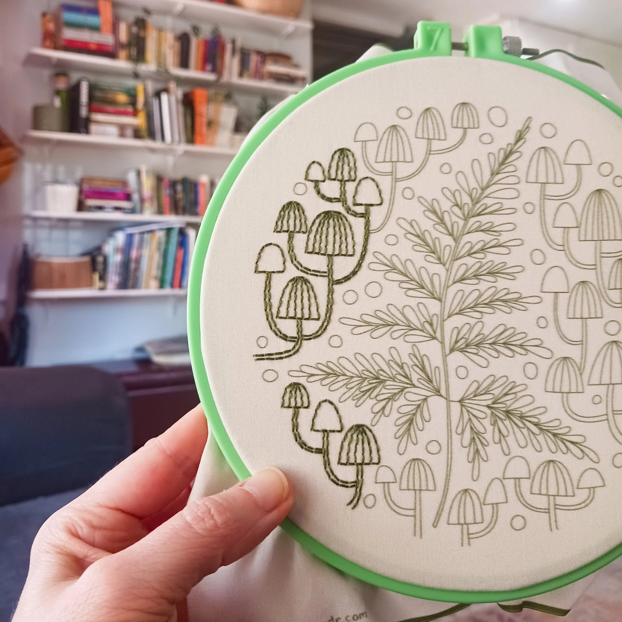 Embroidery Kits - Cozy Blue Handmade