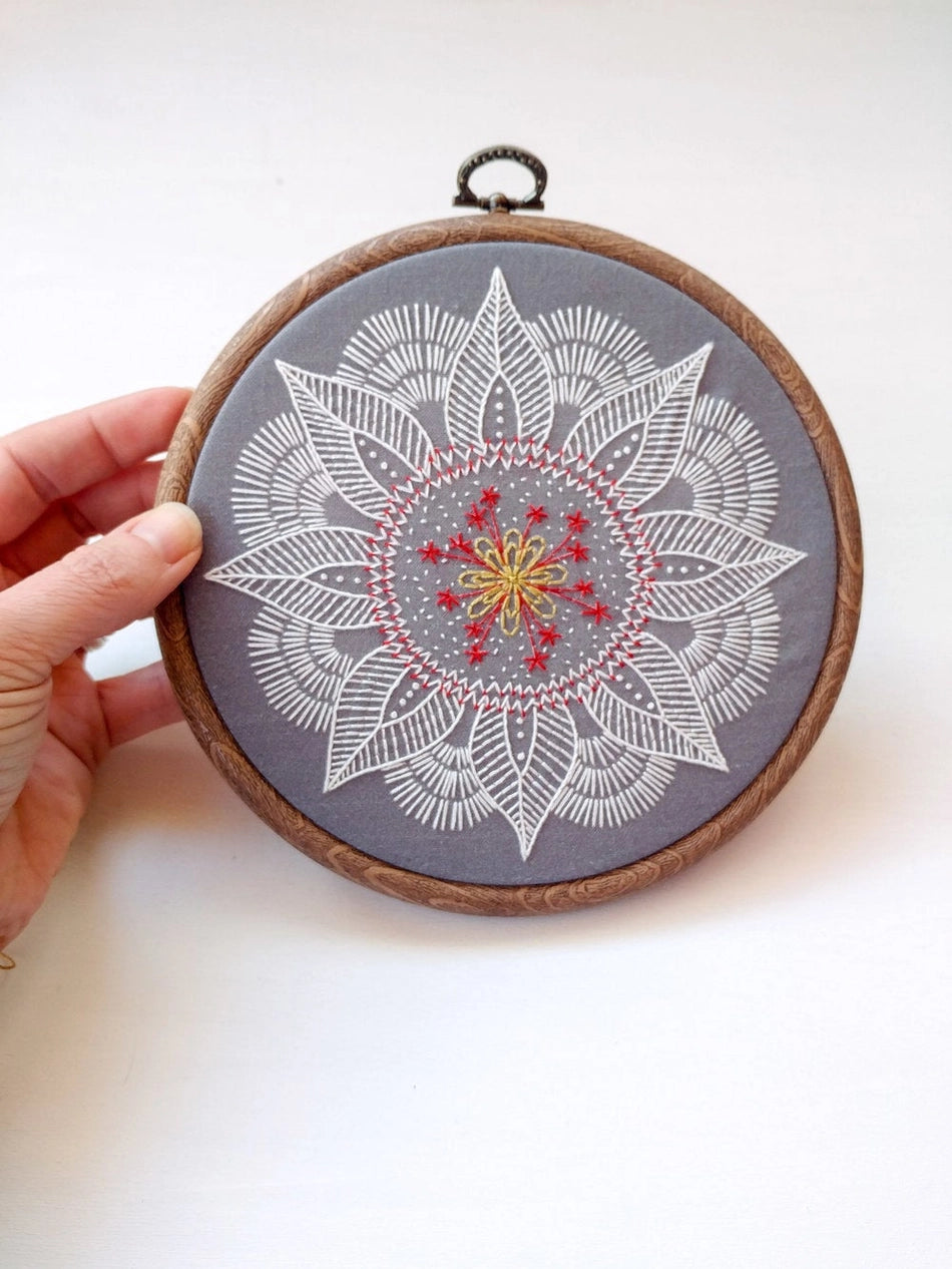 Embroidery Kits - Cozy Blue Handmade