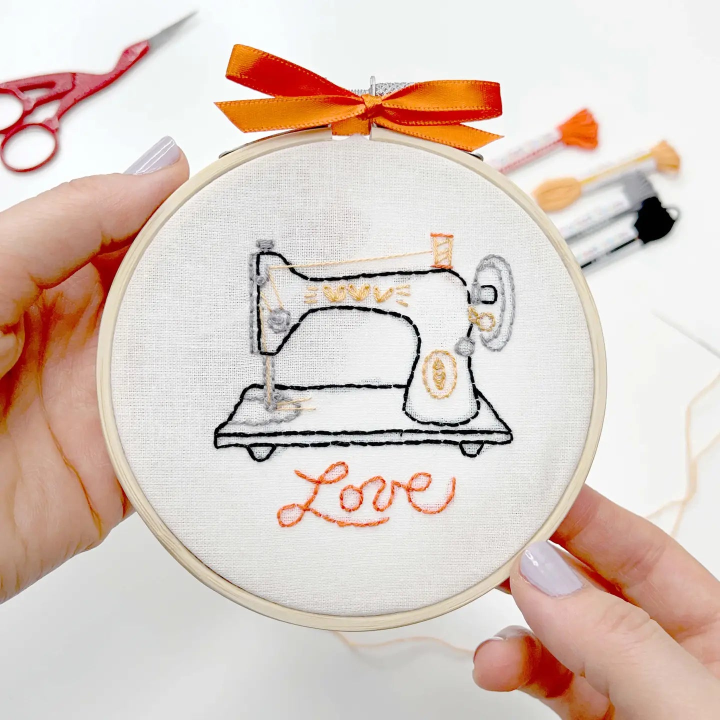 Embroidery Kits - Penguin & Fish