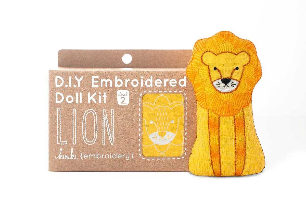 DIY Embroidered Doll Kit