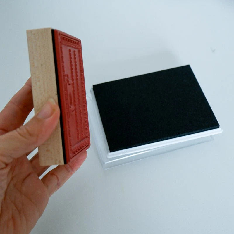 "Handmade By" Fabric Stamp & Ink Pad to Personalize Your Handmade Creations!