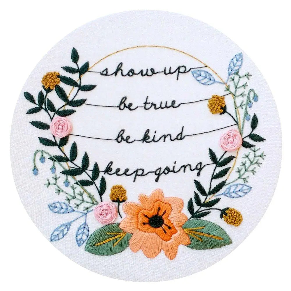 Embroidery Kits - Cozyblue Handmade