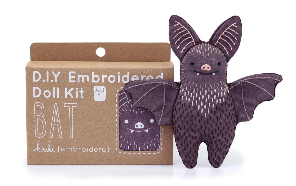 DIY Embroidered Doll Kit
