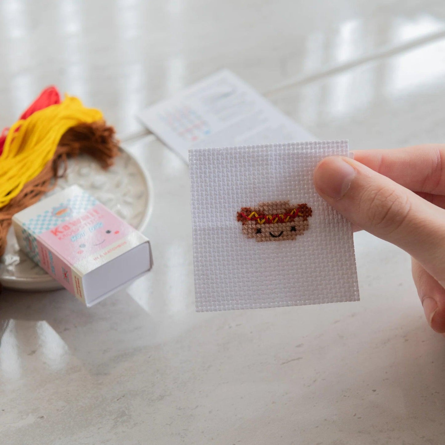Kawaii Matchbox Cross Stitch Kits
