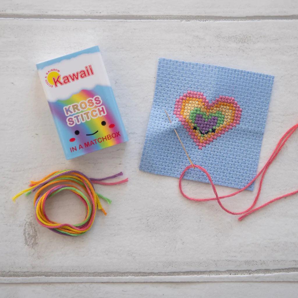 Kawaii Matchbox Cross Stitch Kits