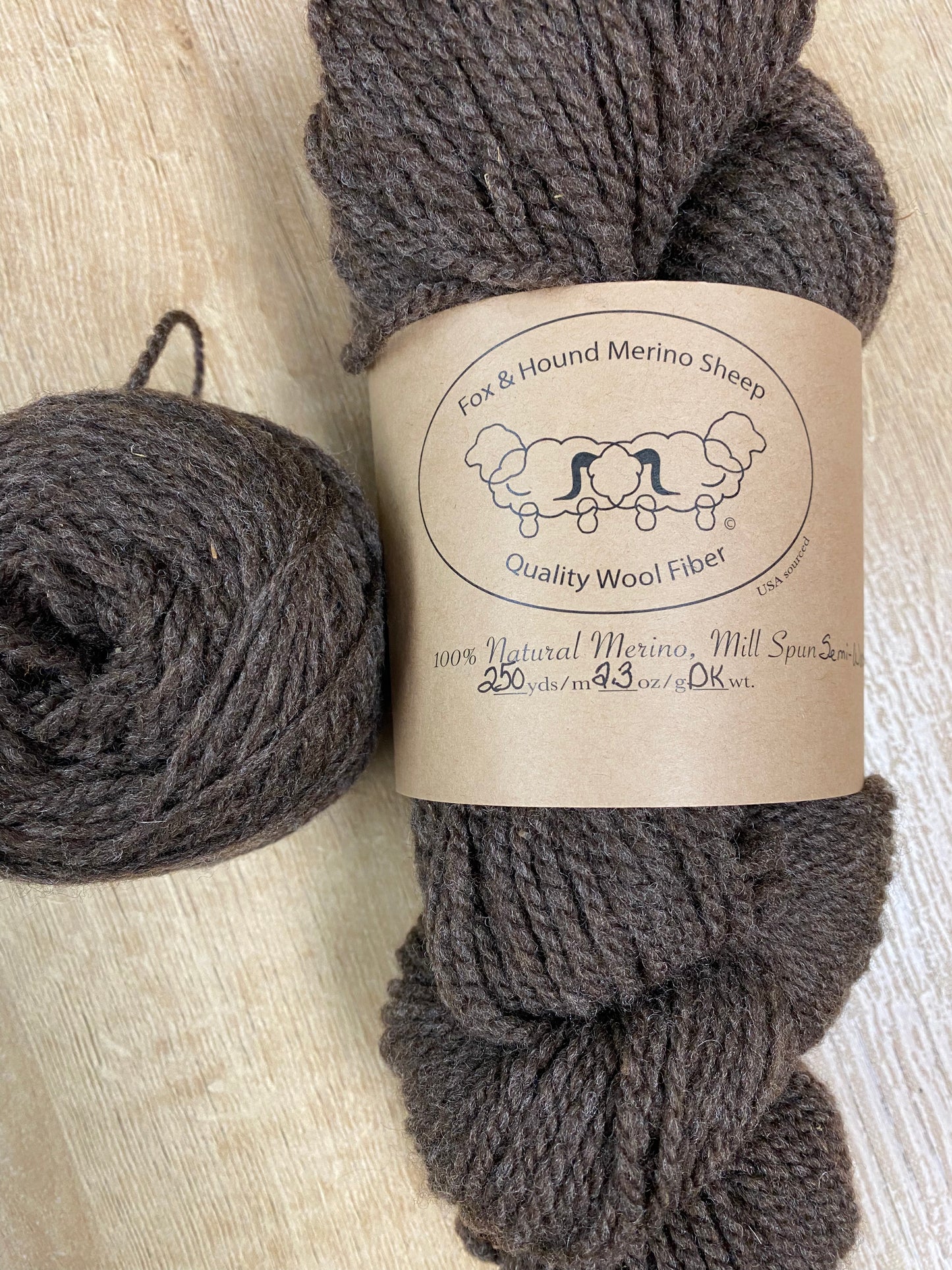 Natural + Dyed Merino Yarn (NY)