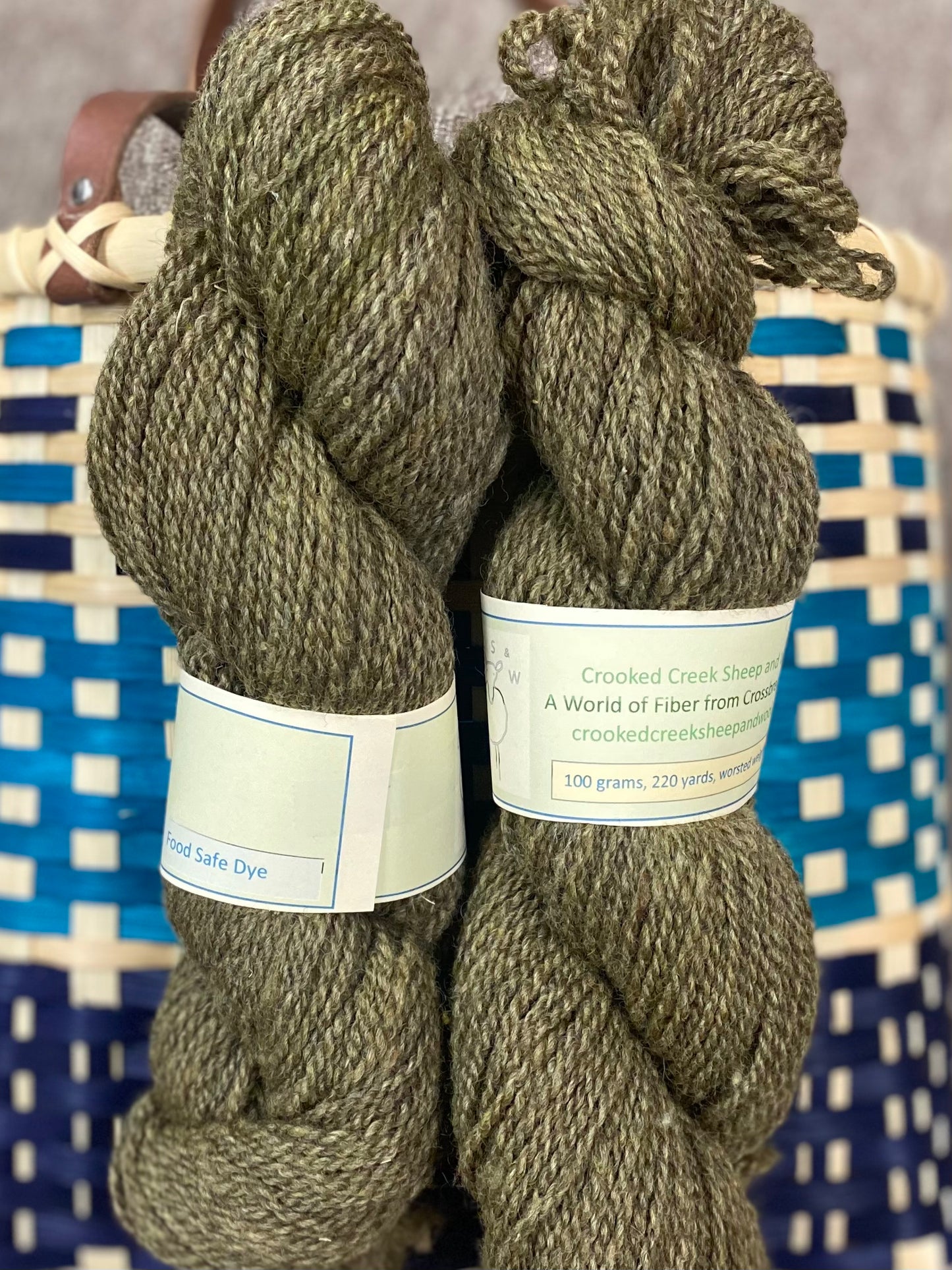 Crossbreed Mill Spun Hand Dyed Yarn - (NY)