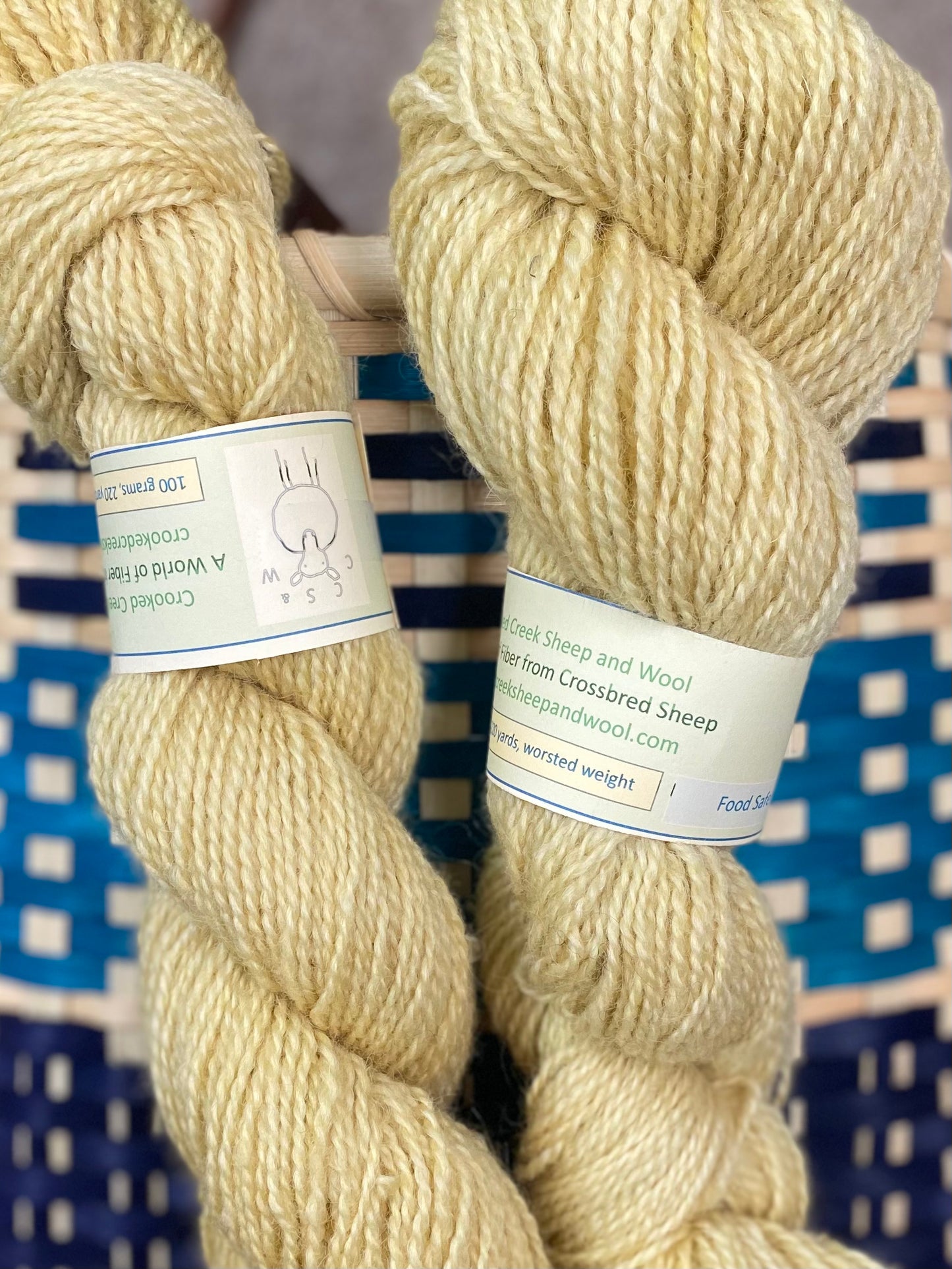 Crossbreed Mill Spun Hand Dyed Yarn - (NY)