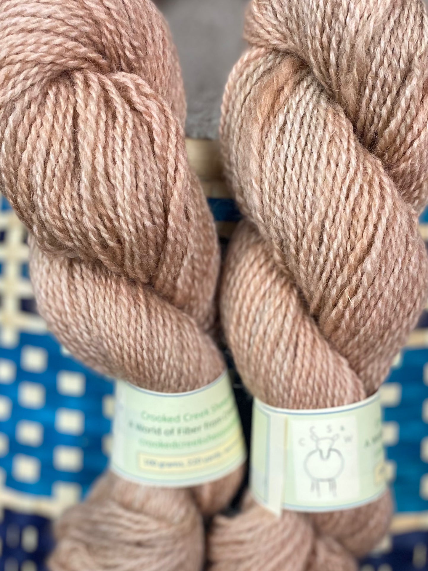 Crossbreed Mill Spun Hand Dyed Yarn - (NY)