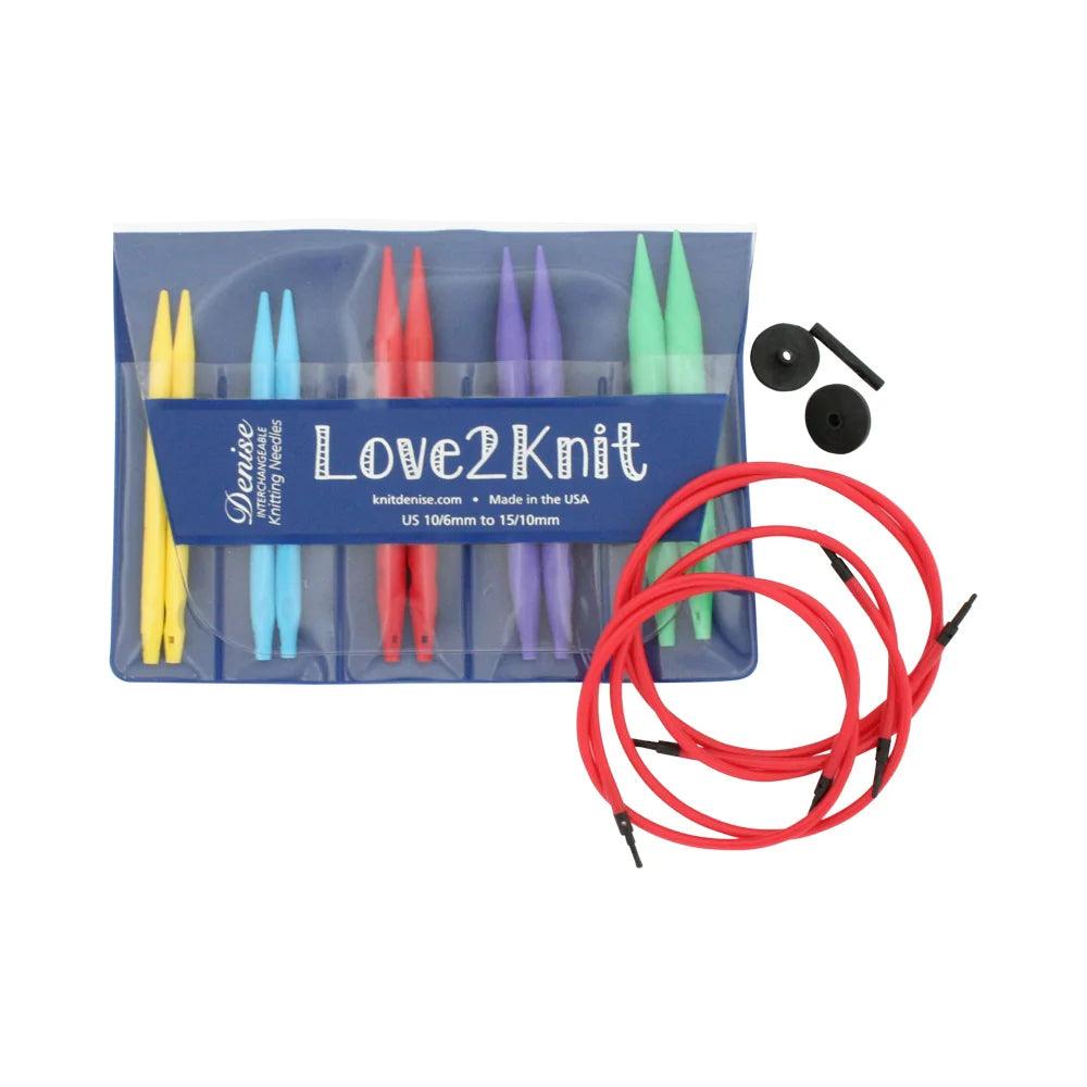 Love2Knit Interchangeable Knitting Needle Set- Original Length