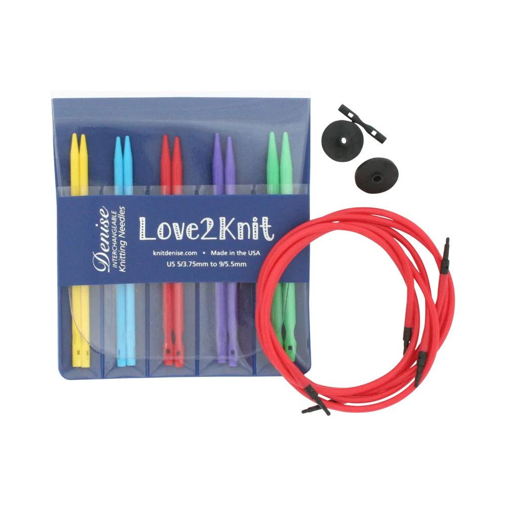 Love2Knit Interchangeable Knitting Needle Set- Original Length