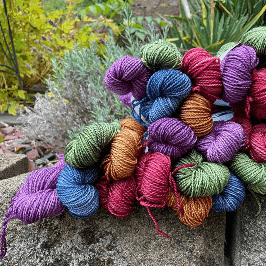 Newton's Cradle Kit - Small Batch Hand-dyed Yarn + Pattern (NY)