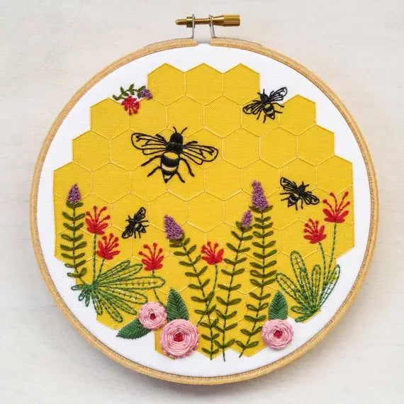 Embroidery Kits - Cozy Blue Handmade