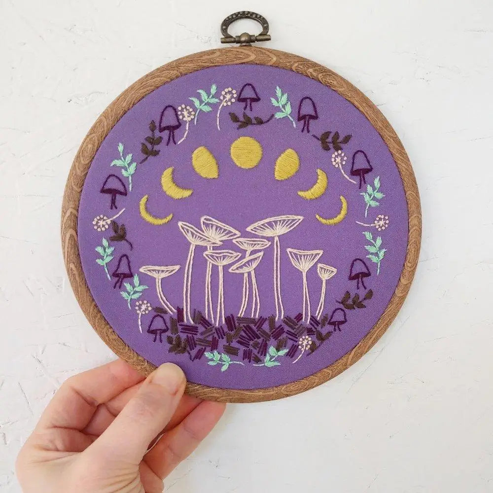 Embroidery Kits - Cozy Blue Handmade