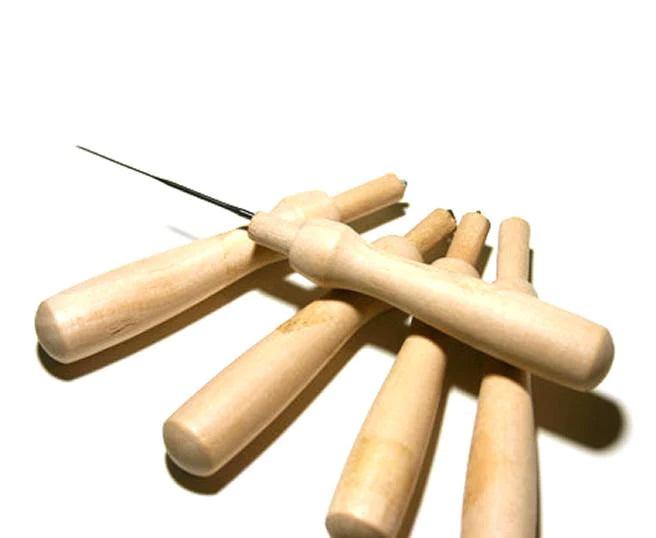 Wooden Felting Needle Holder