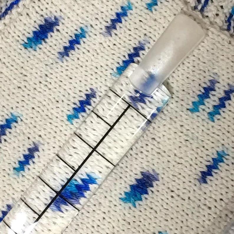 Magnifying EZ PZ Gauge Ruler
