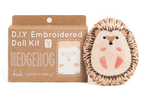 DIY Embroidered Doll Kit