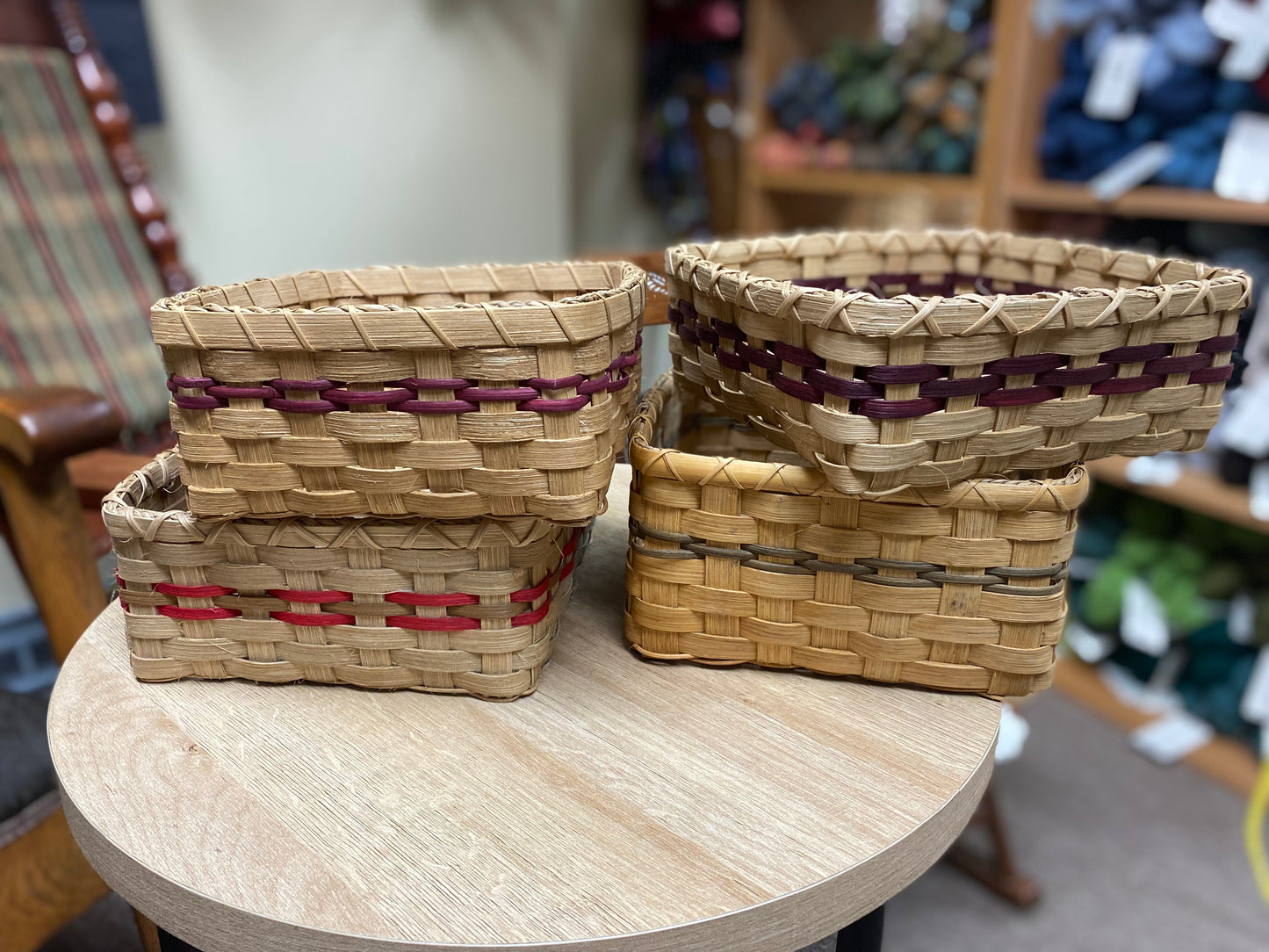 Beginner Basket Weaving Class - Napkin Basket - Oct 11, 2025
