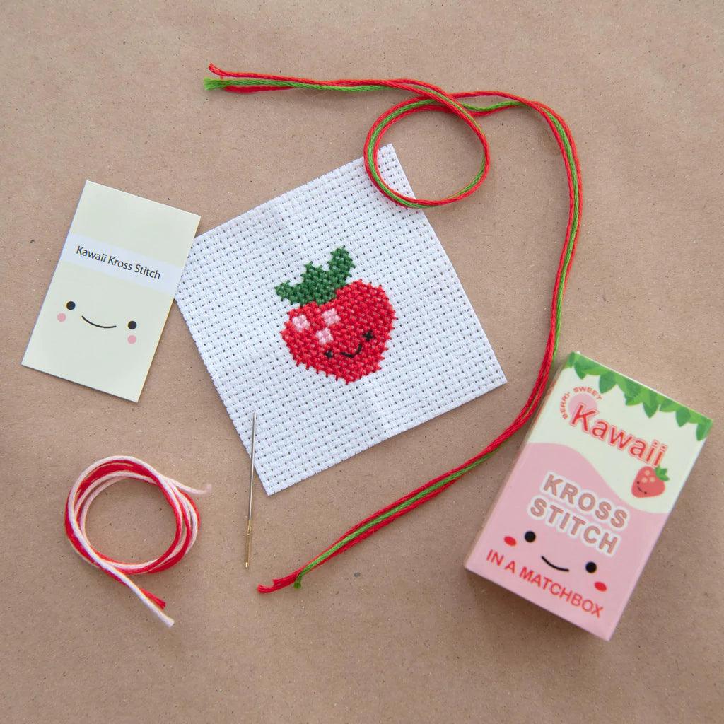 Kawaii Matchbox Cross Stitch Kits