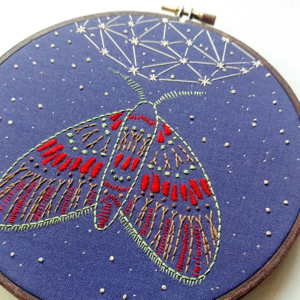 Embroidery Kits - Cozy Blue Handmade