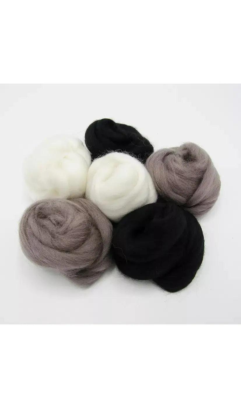 Dyed Merino Wool Roving Bundles