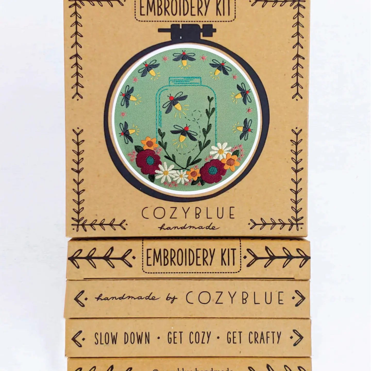 Embroidery Kits - Cozyblue Handmade
