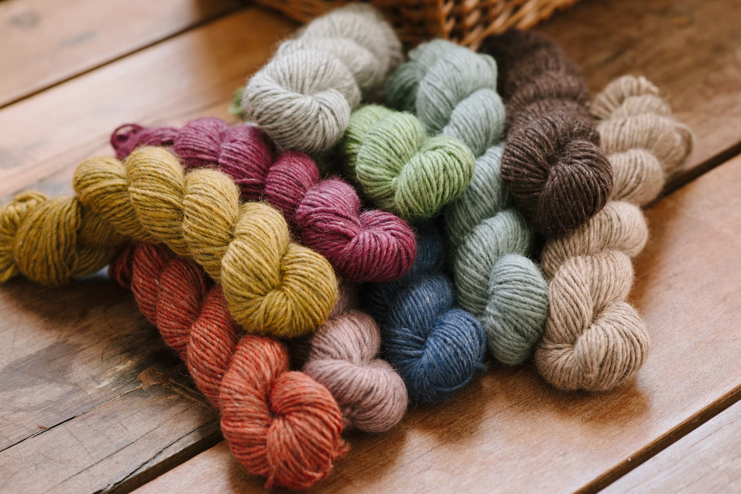 Sora - 85%Wool; 15% Nettle - DK/Lt Worsted Weight Yarn