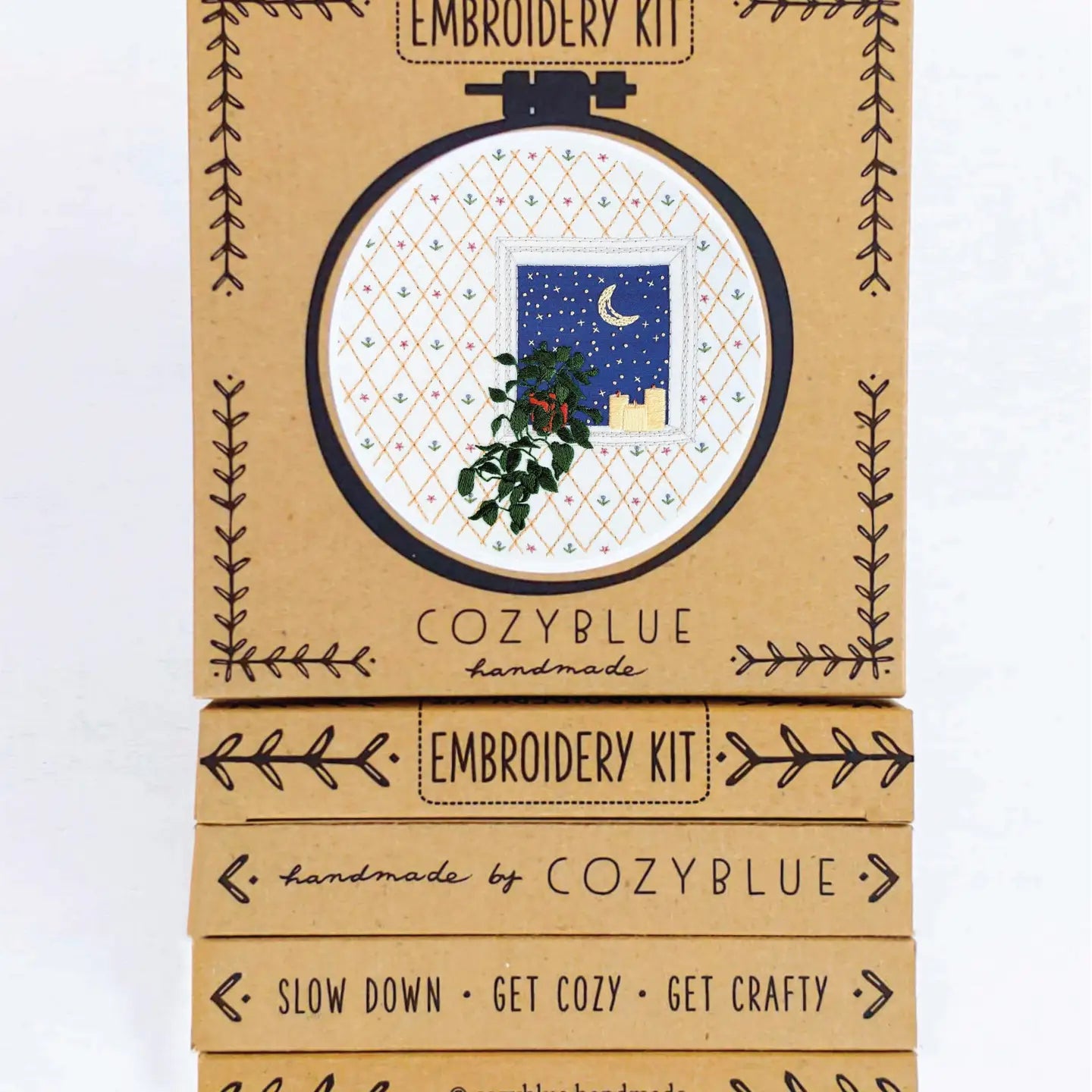 Embroidery Kits - Cozyblue Handmade