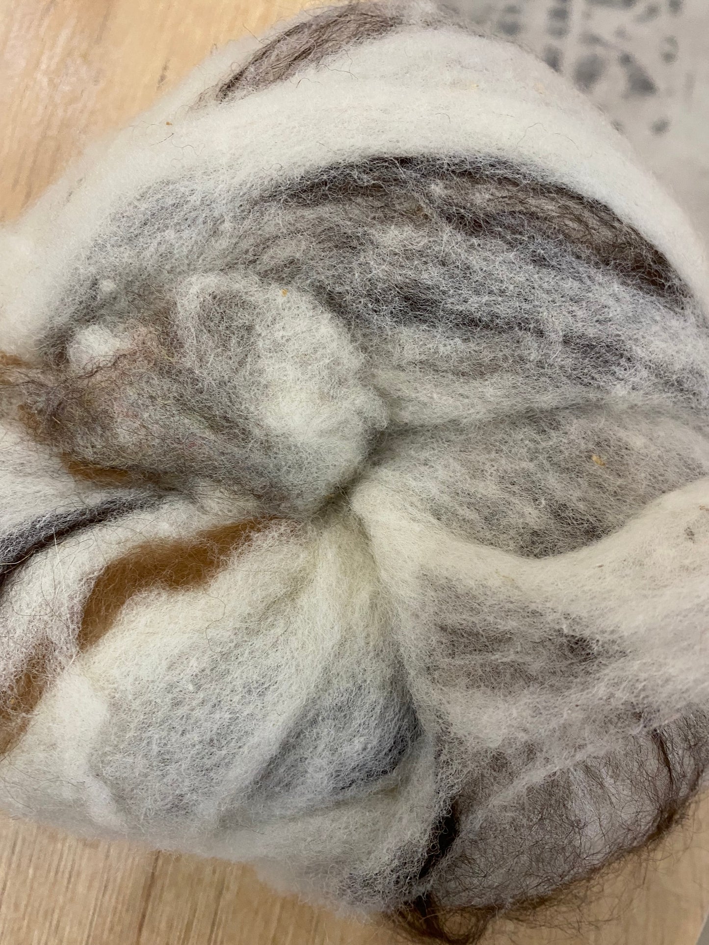 Crossbreed Batts, Roving or Fleece - Natural Colors (NY)