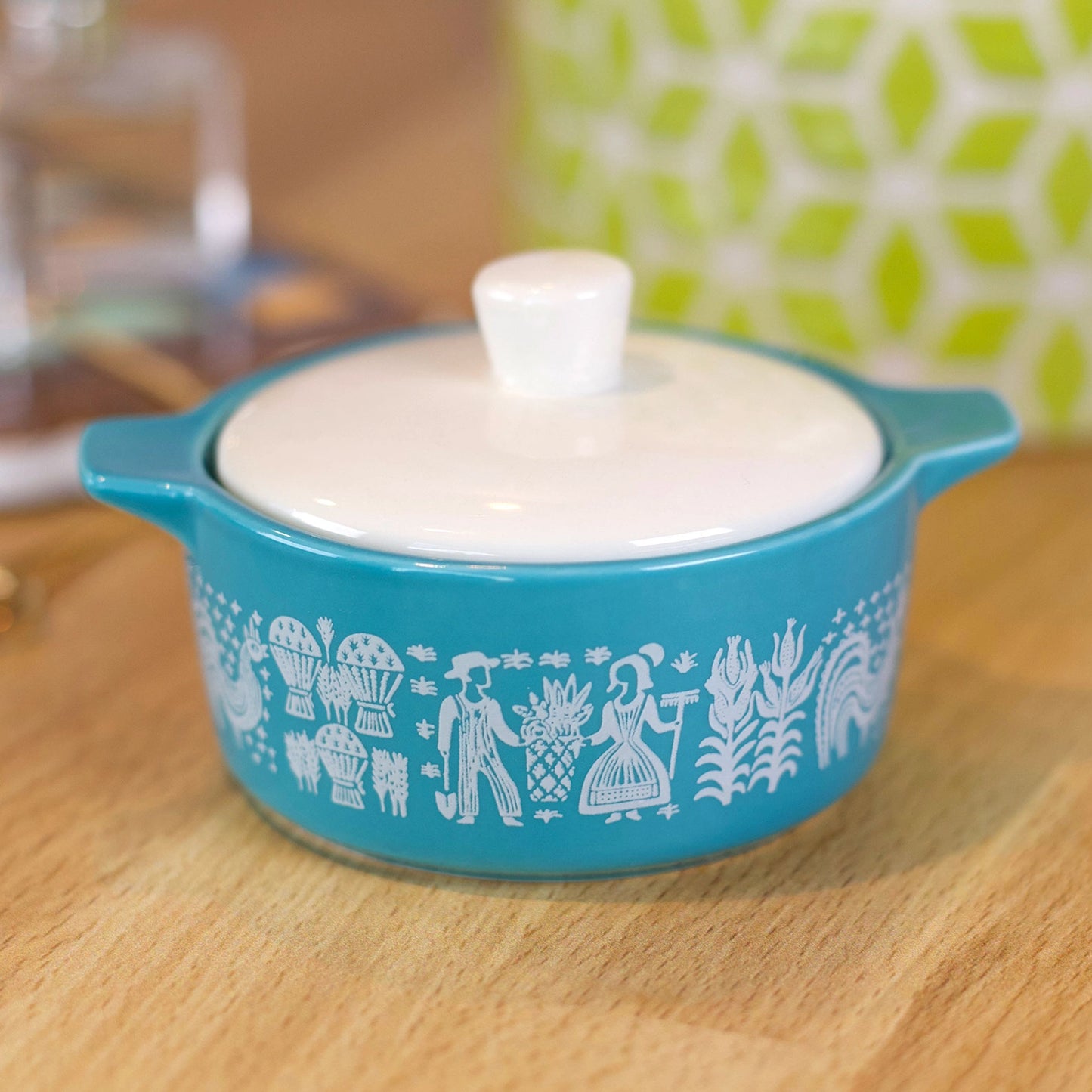 Corningware-Inspired Trinket Boxes