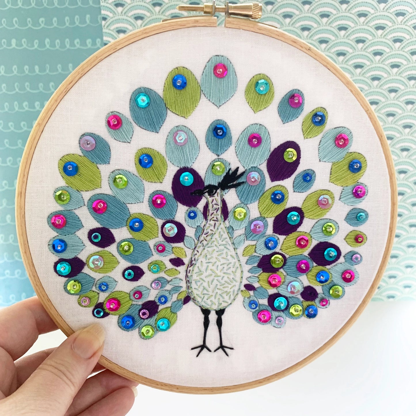 Embroidery Kits from Cinnamon Stitching