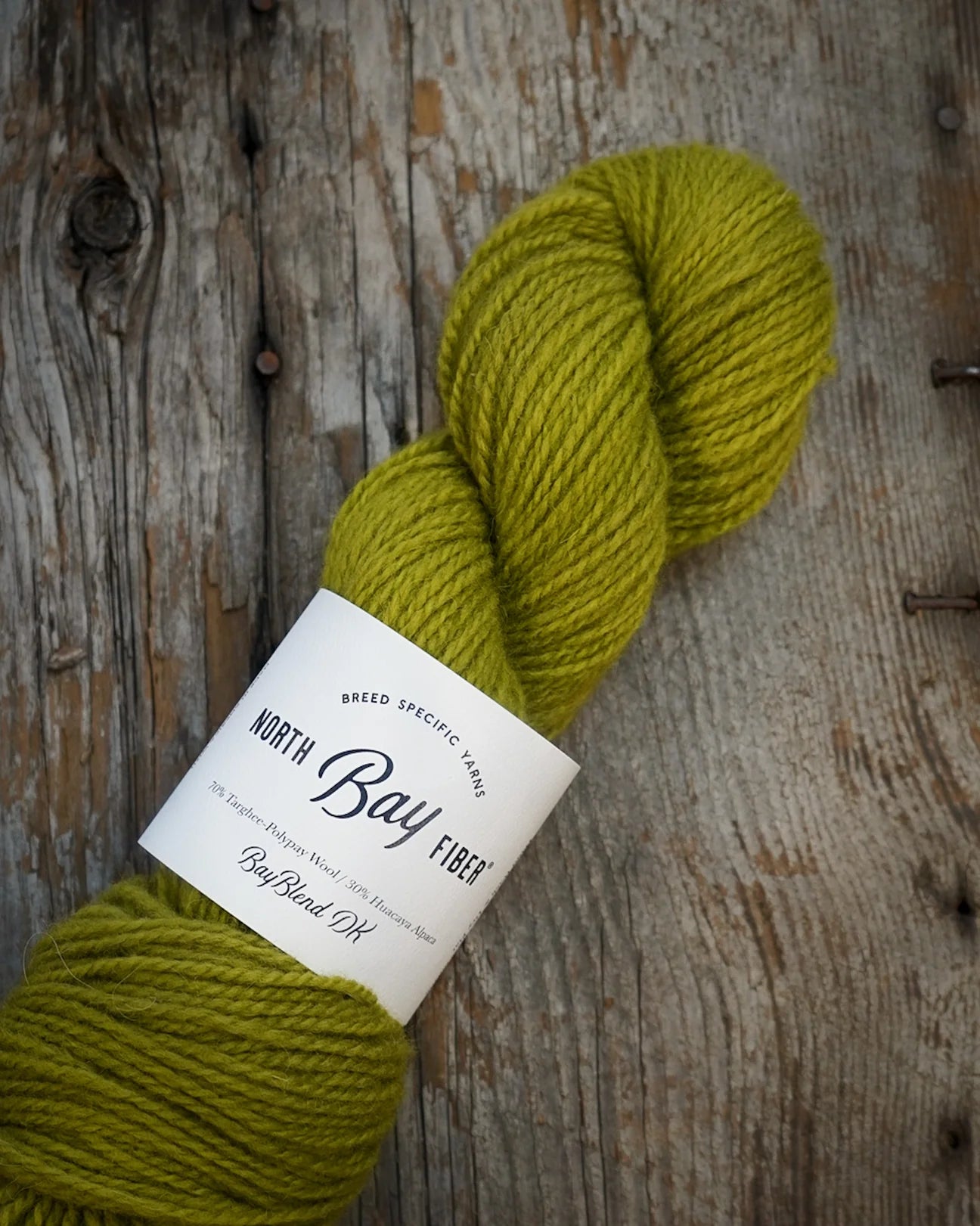 BayBlend DK - 70% Targhee-Polypay / 30% Huacaya Alpaca (NY, MI)