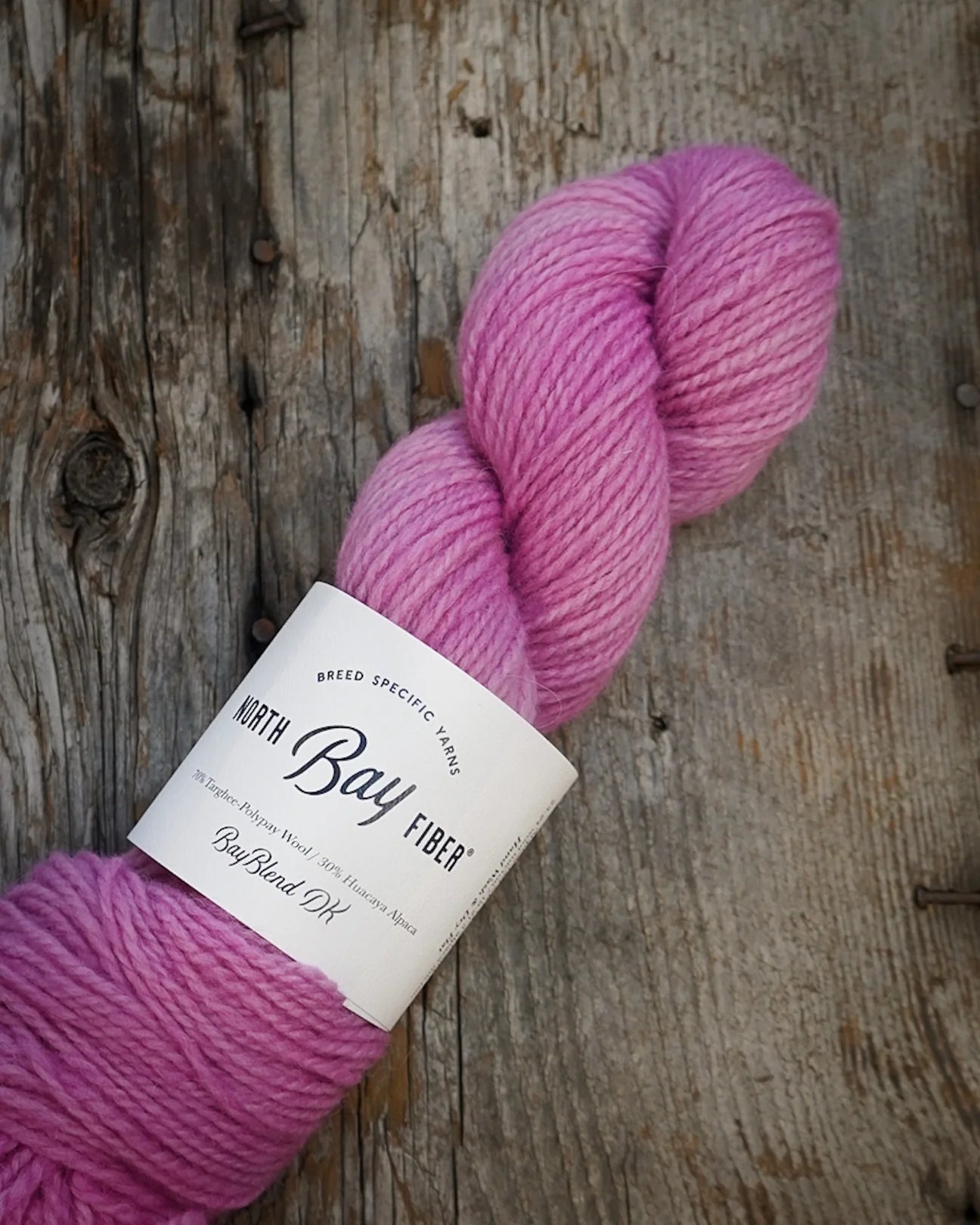 BayBlend DK - 70% Targhee-Polypay / 30% Huacaya Alpaca (NY, MI)