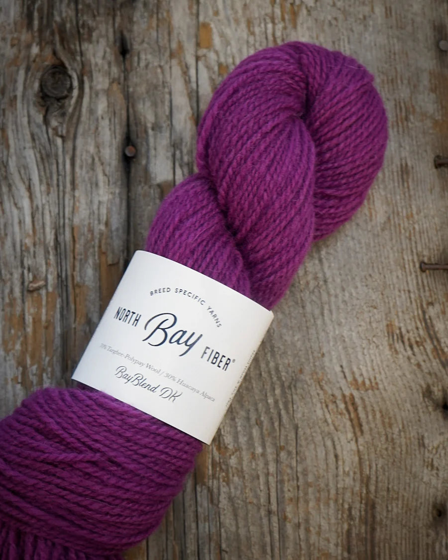 BayBlend DK - 70% Targhee-Polypay / 30% Huacaya Alpaca (NY, MI)