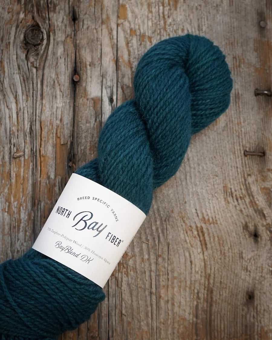 BayBlend DK - 70% Targhee-Polypay / 30% Huacaya Alpaca (NY, MI)