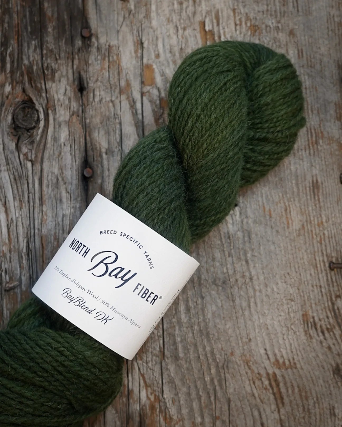 BayBlend DK - 70% Targhee-Polypay / 30% Huacaya Alpaca (NY, MI)