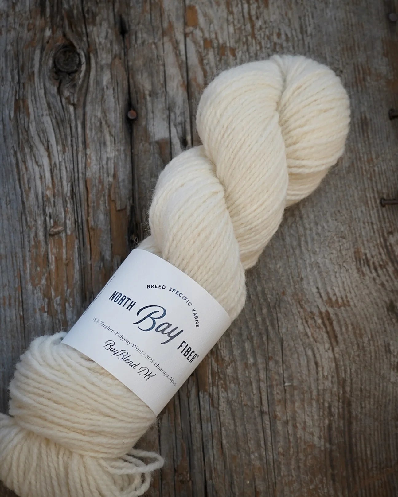 BayBlend DK - 70% Targhee-Polypay / 30% Huacaya Alpaca (NY, MI)